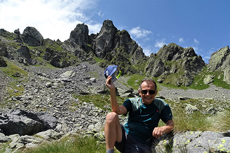 PONTERANICA CENTRALE (2372 m) in solitaria dai Piani dell'Avaro per i Laghetti di Ponteranica il 31 luglio 2017 - FOTOGALLERY